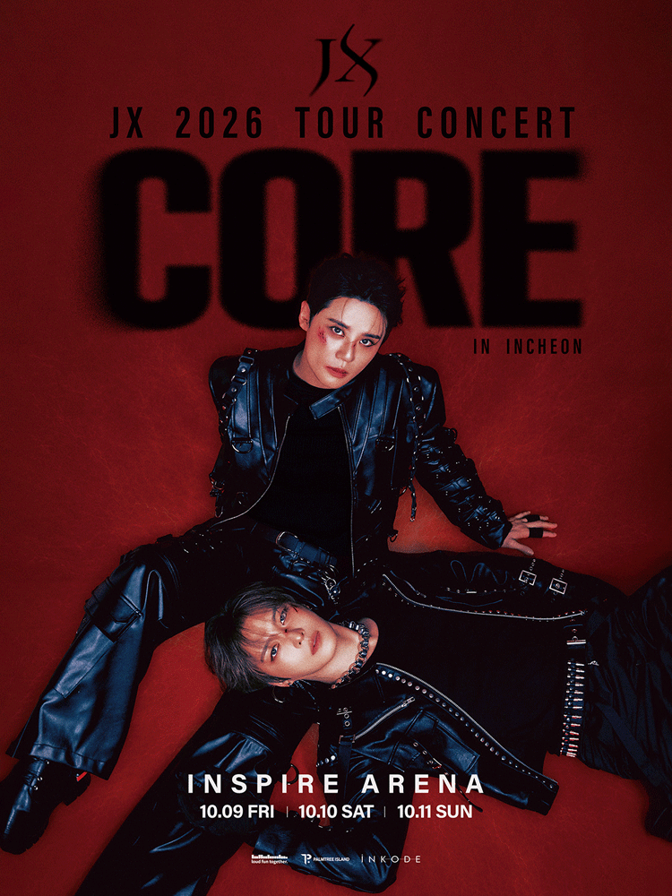 JX CORE Official concert artwork