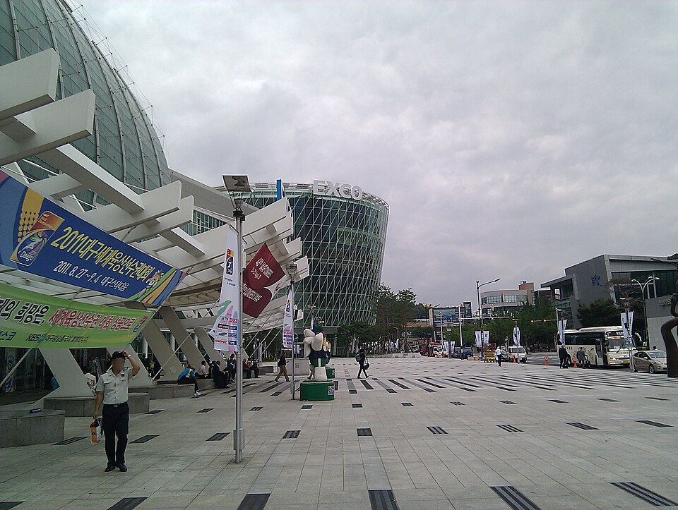 EXCO Auditorium · EXCO West Wing exterior